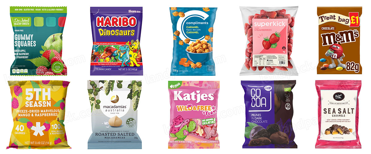 Automatic Dried Fruit Prunes Vertical Pouch Weighing Filling Packaging Machine