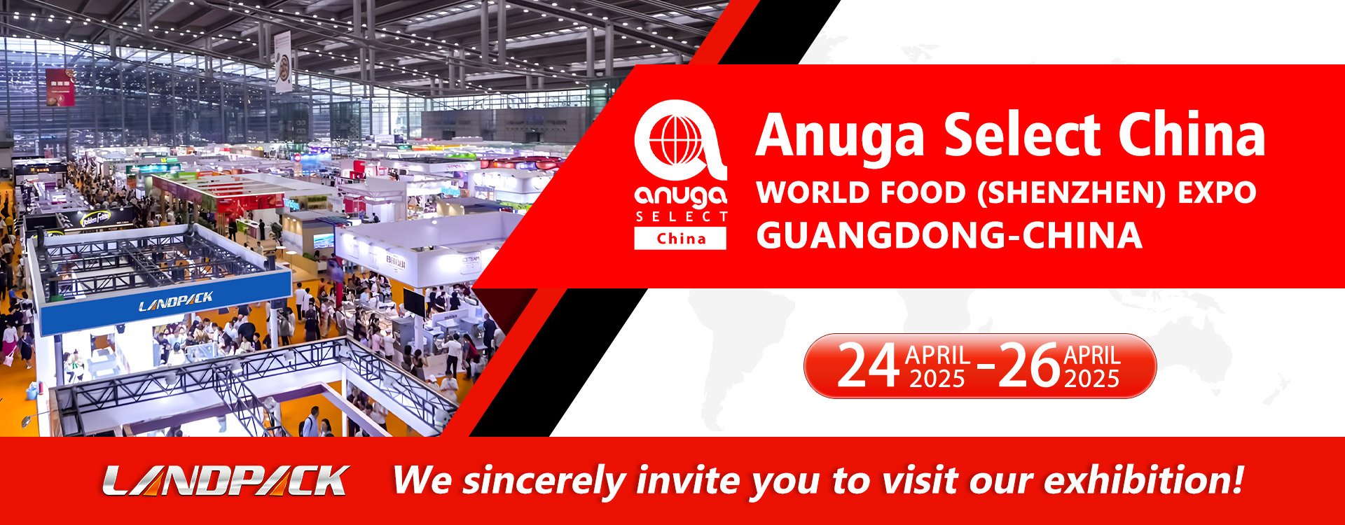 Visit LANDPACK at Anuga Select China 2025