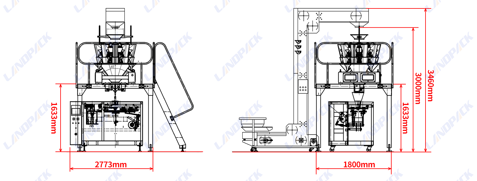 Automatic Premade Pouch Candy Horizontal Doypack Packing Machine