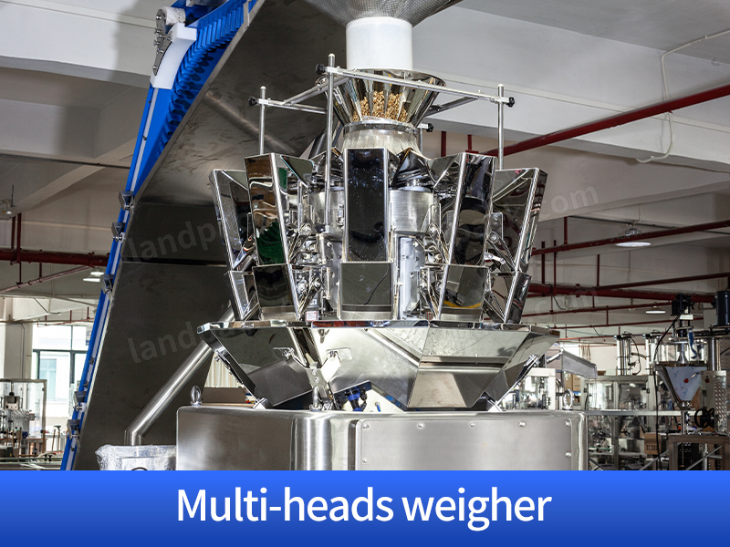 Automatic Beans Cashew Nut Bottle Filling Capping Line