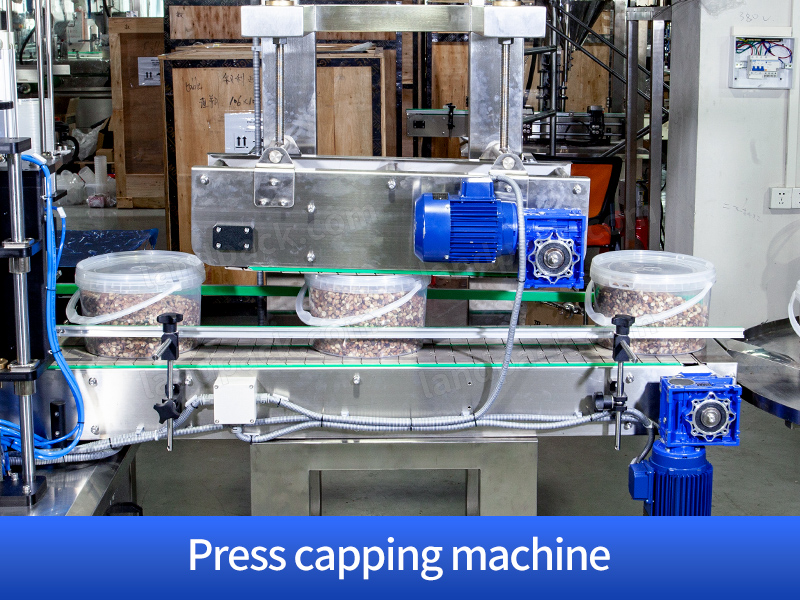 Automatic Beans Cashew Nut Bottle Filling Capping Line