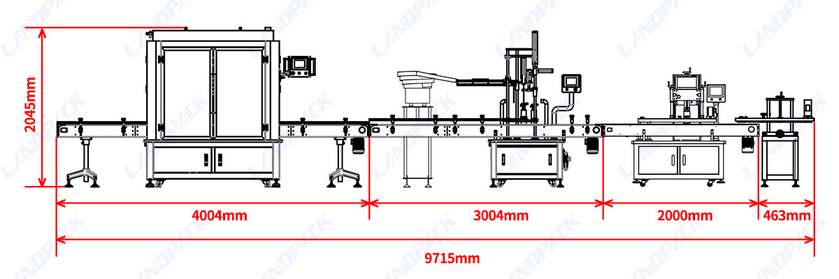 Shampoo Bottle Filling Machine For 100ml 200ml 300ml 400ml 500ml 750ml 1L Etc