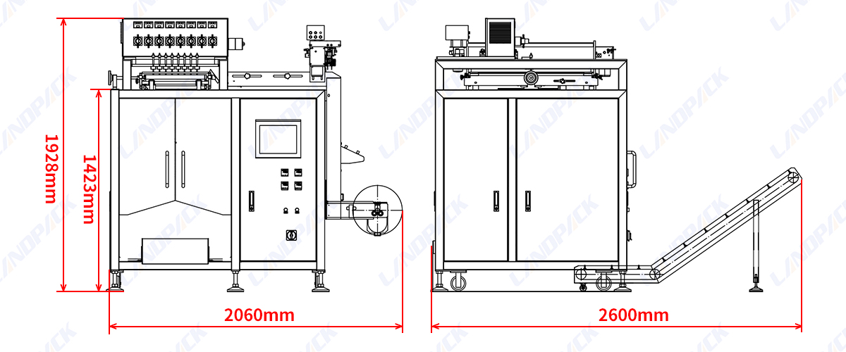 Multilane Liquid Juice Packing Machine | High Speed Sachet Packing Machine
