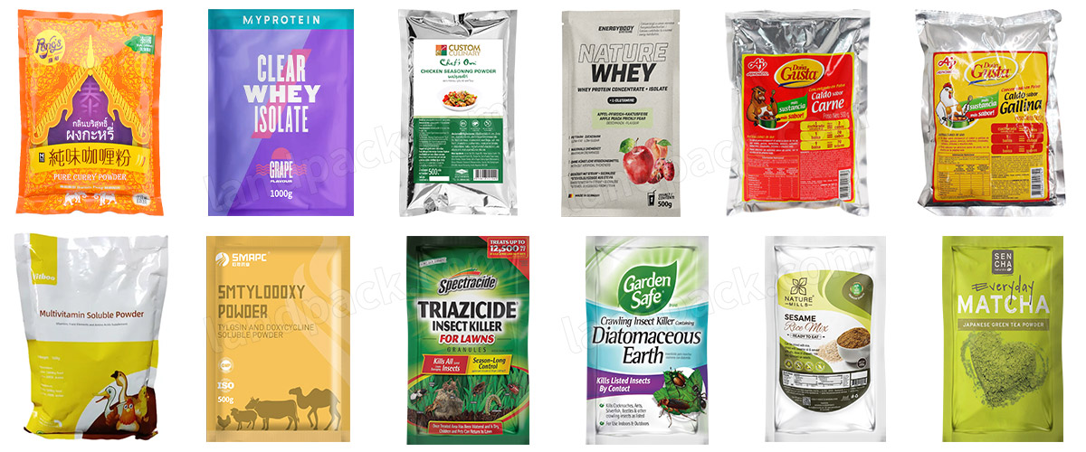 Automatic 4-Side Sealing Bag Powder Vertical Packing Machine
