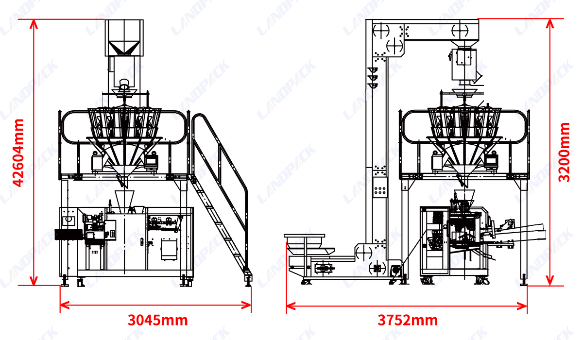 Automatic Cashew Nut Horizontal Pouch Packing Machine