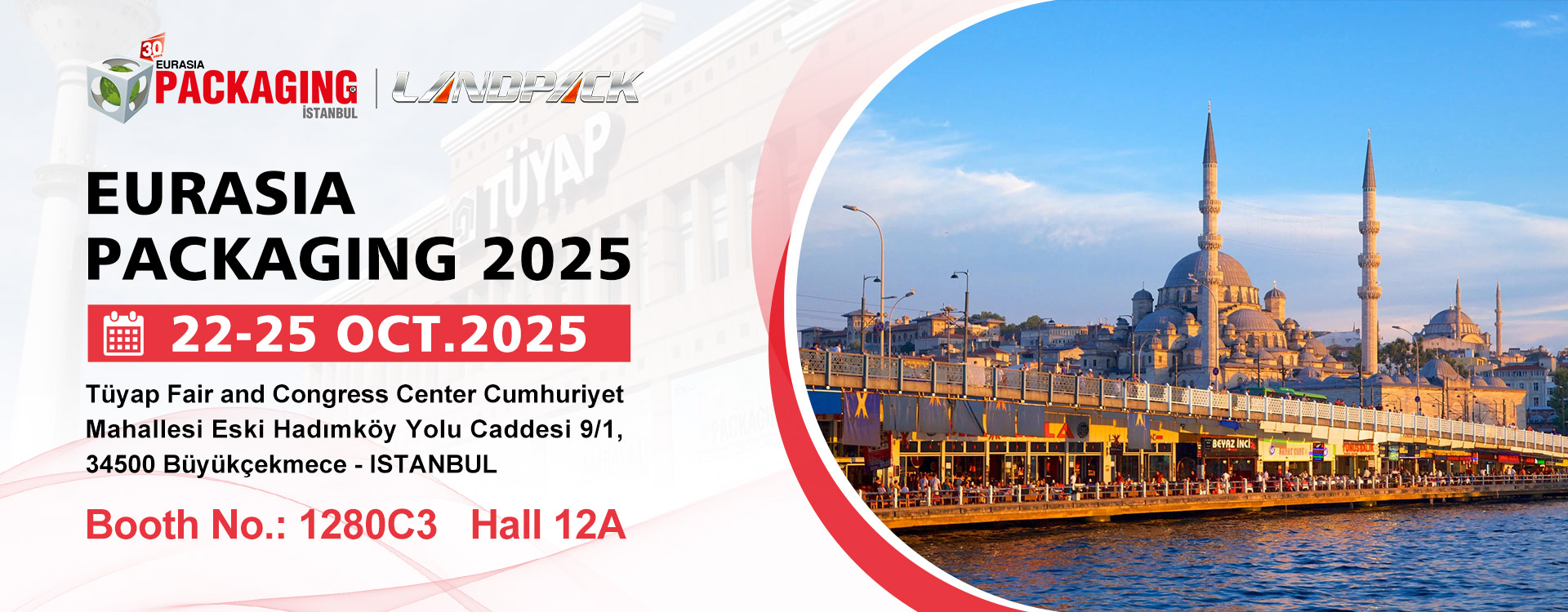Join Landpack at Eurasia Packaging 2025 – See You in Istanbul!