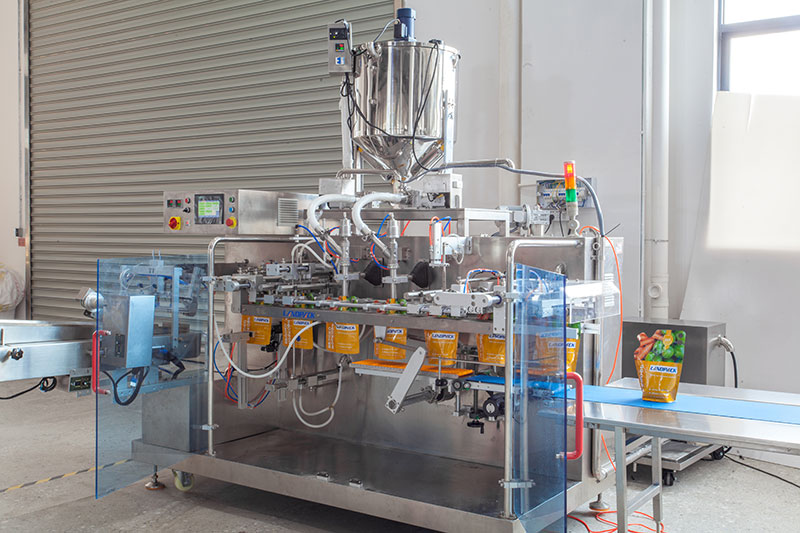 Automatic Spout Pouch Filling and Capping Machine Horizontal Pouch Packing Machine