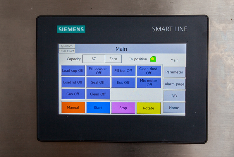 Automatic Coffee Capsules Filling and Sealing Machine