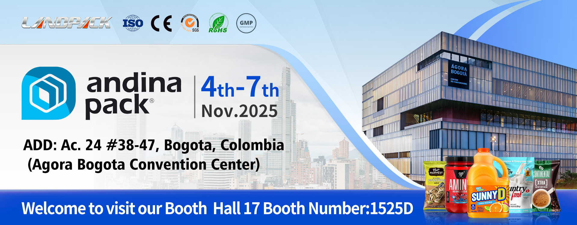 Discover Landpack's Advanced Packaging Solutions at Andina Pack 2025