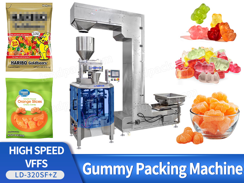 Automatic Packaging Machine For Gummy Bear Candy
