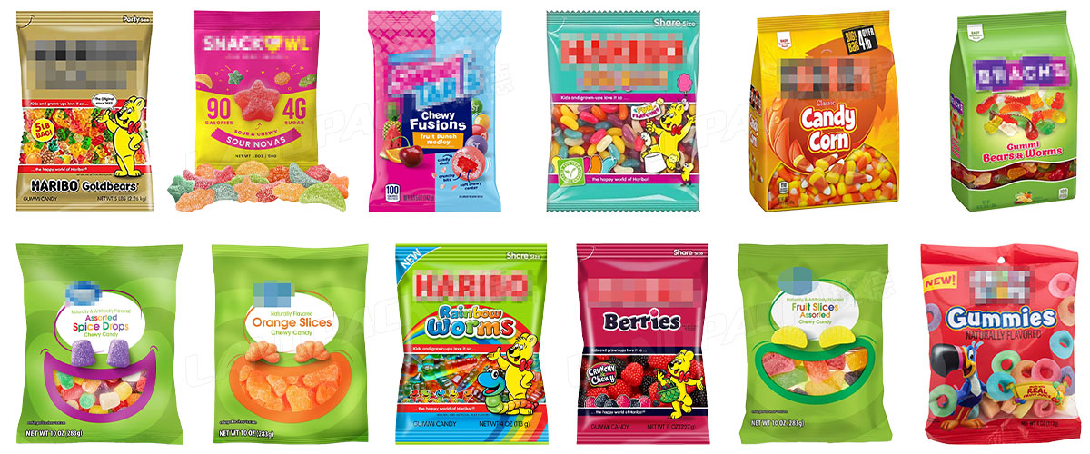 Automatic Packaging Machine For Gummy Bear Candy