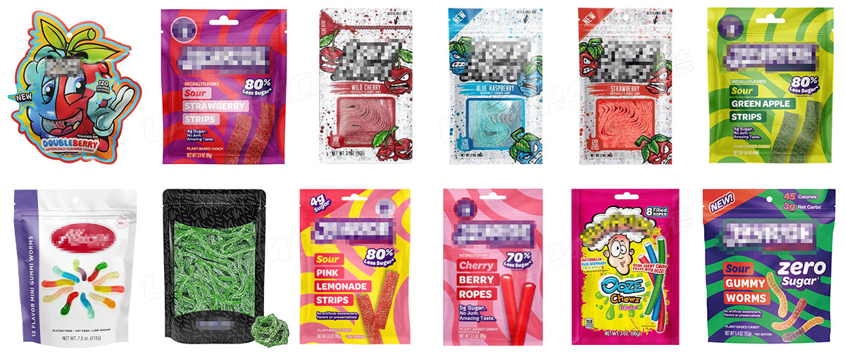 Gummy Candy Packaging Machine Rotary Pouch Filling Machine