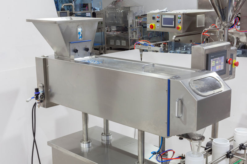 Fully Automatic Gummy Bottle Can Counting Filling Machine