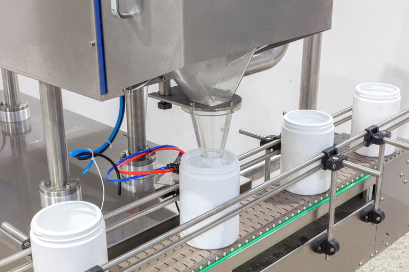 Fully Automatic Gummy Bottle Can Counting Filling Machine