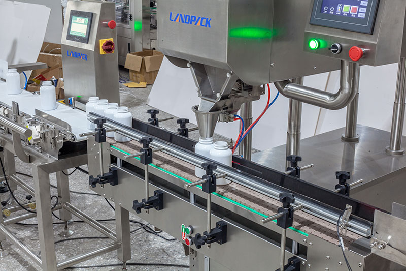 Automatic Vitamin Gummy Counting Packaging Machine Filling Line