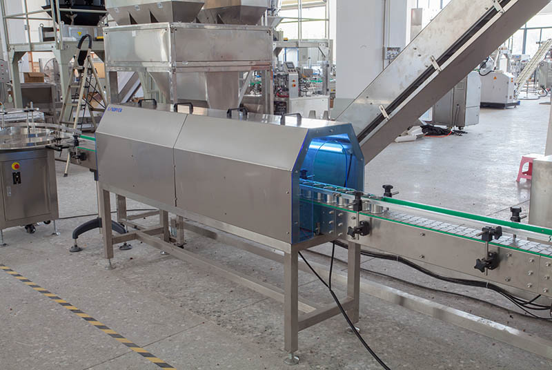 Automatic Mixed Gummies Can Tin Filling Sealing and Labeling Machine