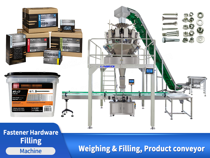 Automatic Fastener Weighing Packing Machine Box Filling Machine