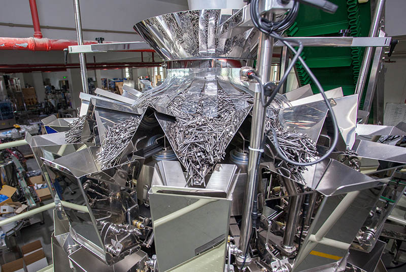 Automatic Fastener Weighing Packing Machine Box Filling Machine