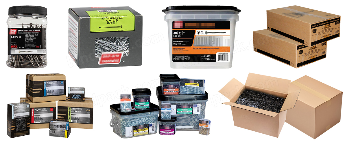 Automatic Fastener Weighing Packing Machine Box Filling Machine