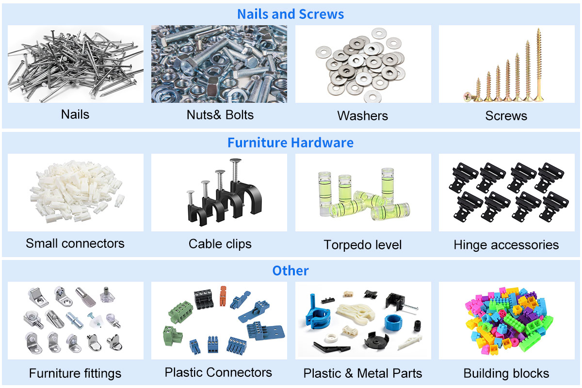 Automatic Fastener Weighing Packing Machine Box Filling Machine
