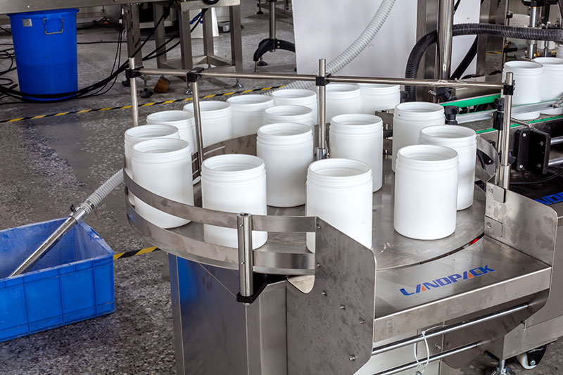 Automatic Powder Filling Machine | Protein Powder Filling Capping Machine Line