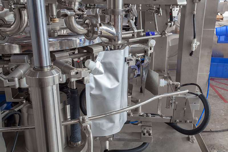 Mayonnaise Spout Pouch Filling Sealing Machine | Rotary Doypack Pouch Packing Machine