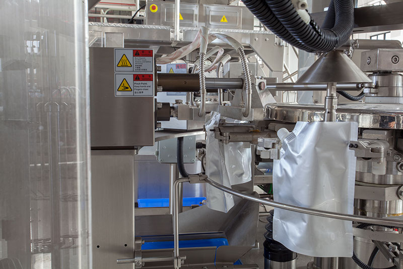 Mayonnaise Spout Pouch Filling Sealing Machine | Rotary Doypack Pouch Packing Machine