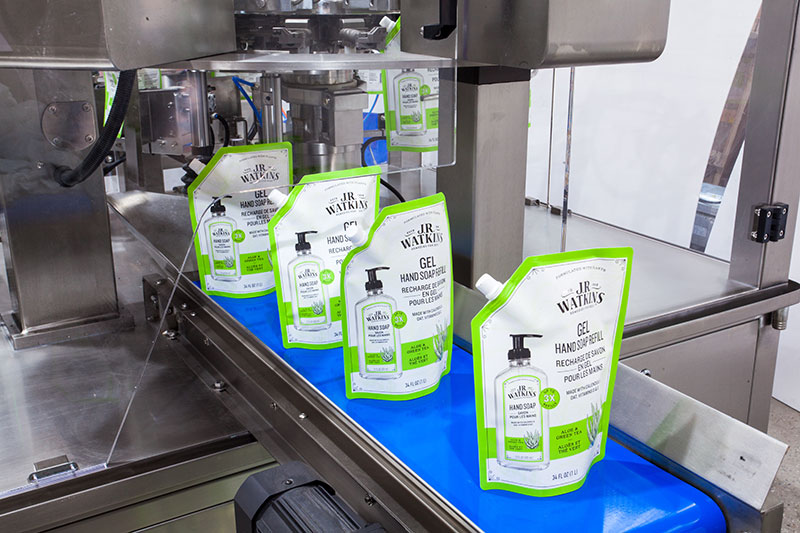 Mayonnaise Spout Pouch Filling Sealing Machine | Rotary Doypack Pouch Packing Machine