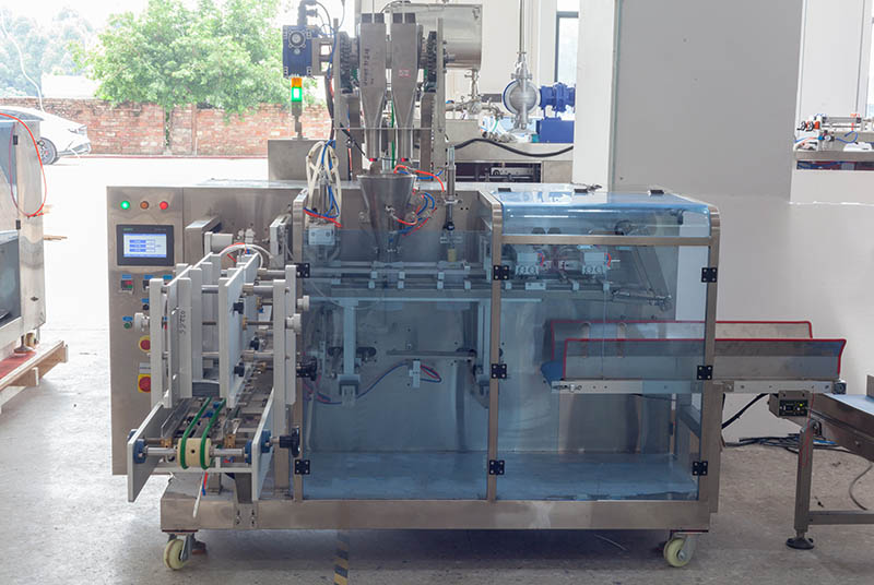 Granule Bagging Cartoning Palletising System | Automatic Horizontal Pouch Packing System