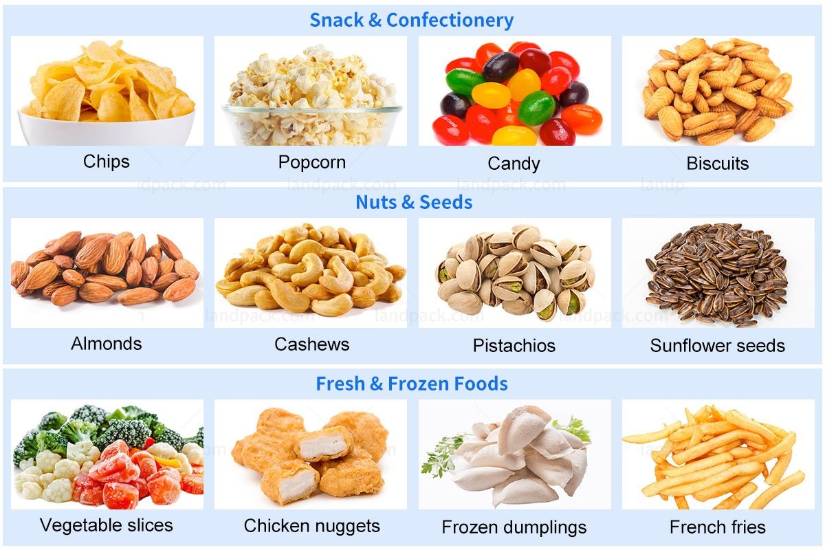 Automatic Nuts Packing Machine Vertical Form Fill Seal Machine
