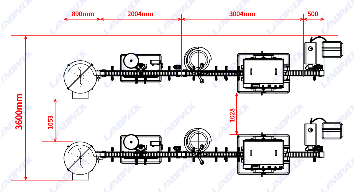 Automatic Paste Filling Line | Cream Lotion Liquid Filling Capping Machine