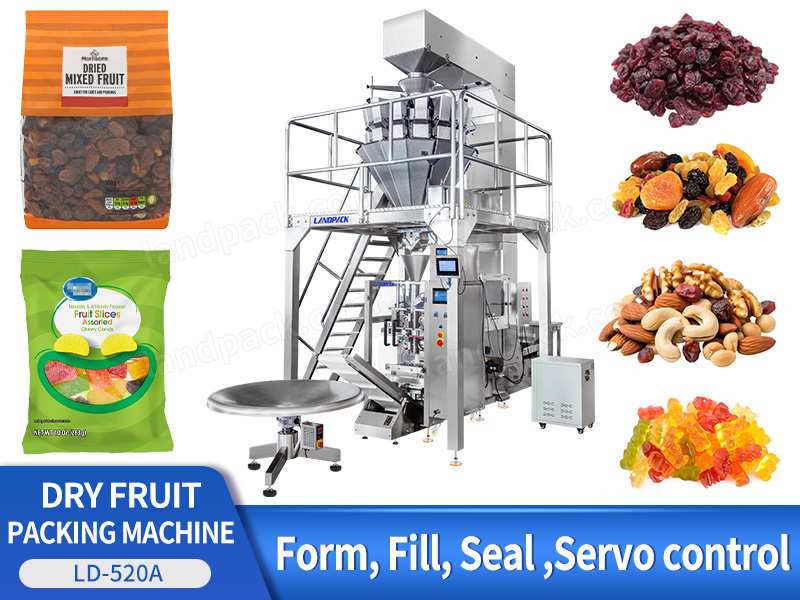 Automatic Dry Fruit Packing Machine | Raisin Vertical Pouch Packaging Machine