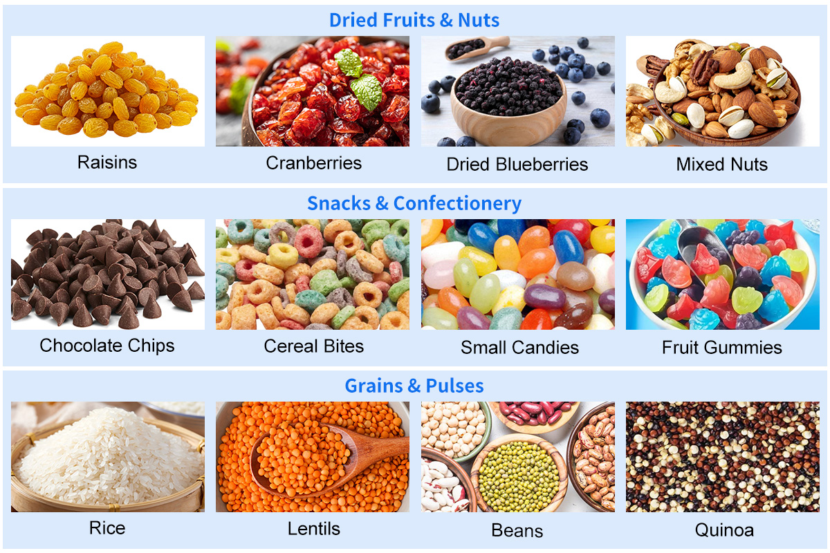 Automatic Dry Fruit Packing Machine | Raisin Vertical Pouch Packaging Machine