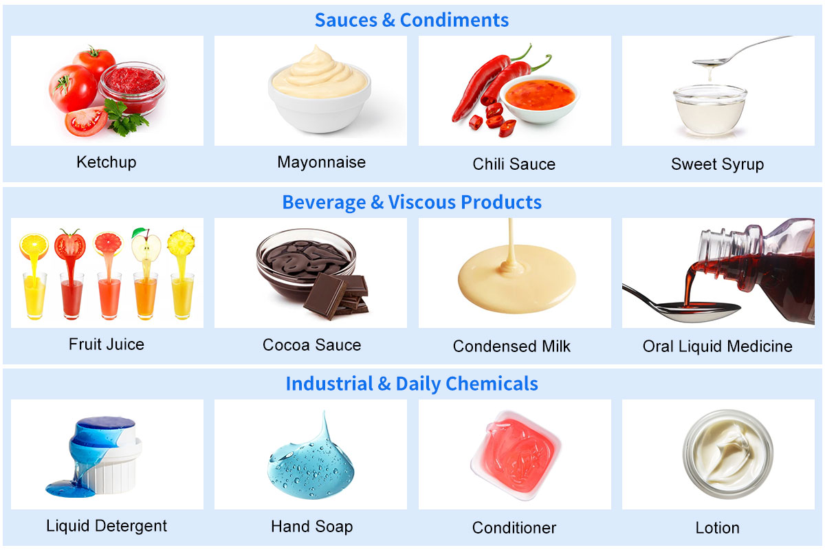 Sauce Packing Machine | M Shape