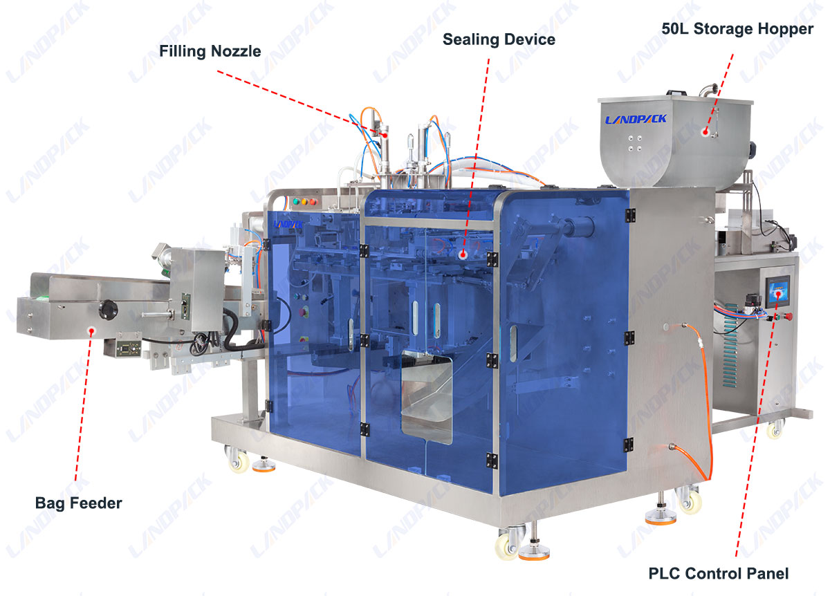 Sauce Packing Machine | M Shape