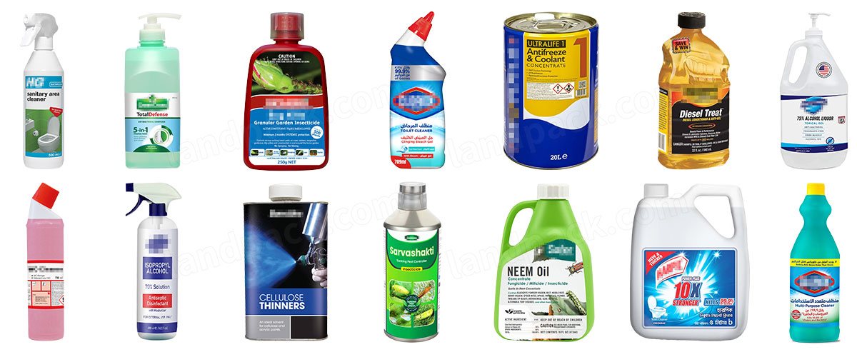 High Precision Chemical Filling Machine | Corrosive Liquid Bottle Filling Machine