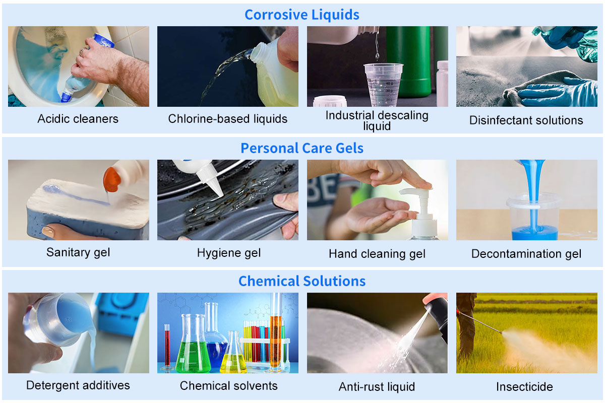 High Precision Chemical Filling Machine | Corrosive Liquid Bottle Filling Machine