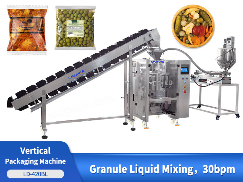 Automatic Pickles Pouch Packing Machine | Vertical Packing Machine