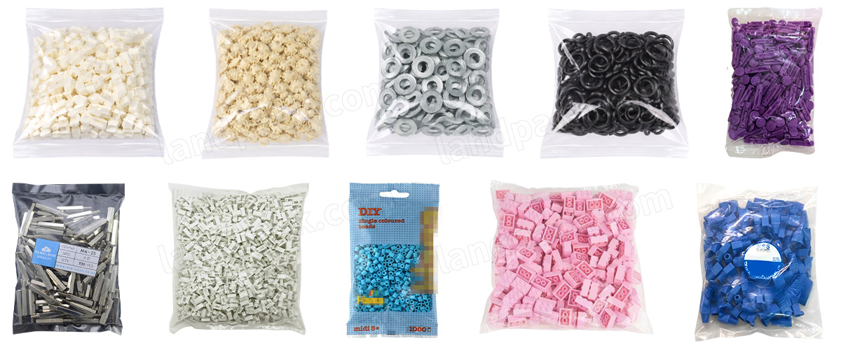 Fastener Plastic Hardware Visual Counting Packing Machine