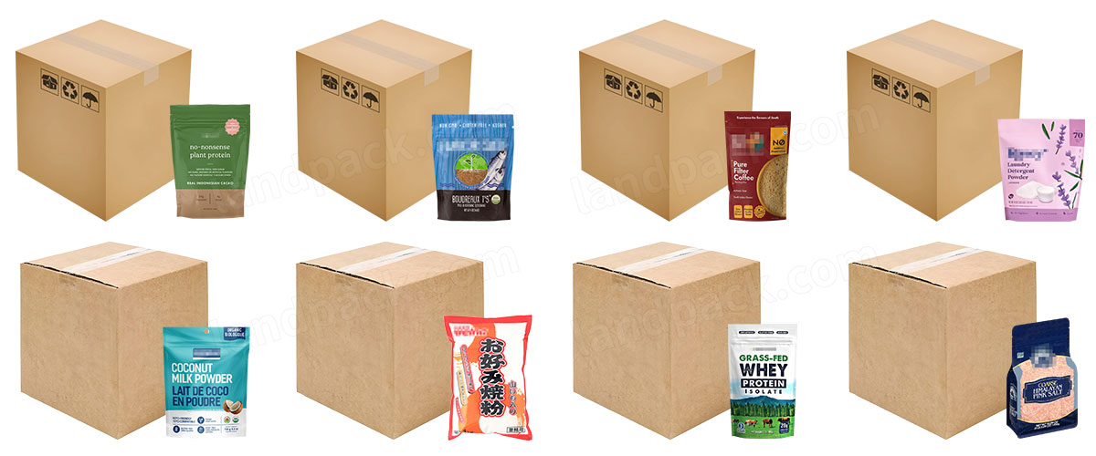 Powder Horizontal Premade Pouch Doypack Case Packaging Systems