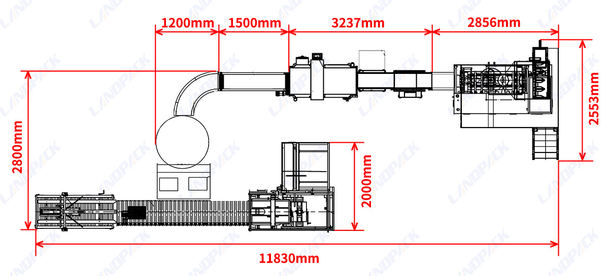 Powder Horizontal Premade Pouch Doypack Case Packaging Systems