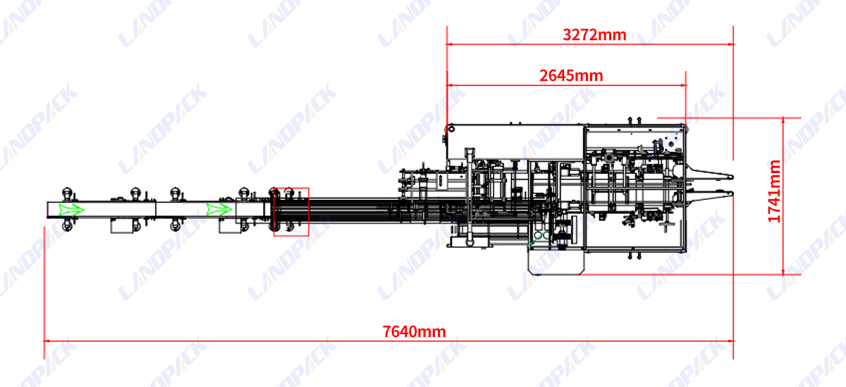 Automatic Bag Counting Cartoning Packing System
