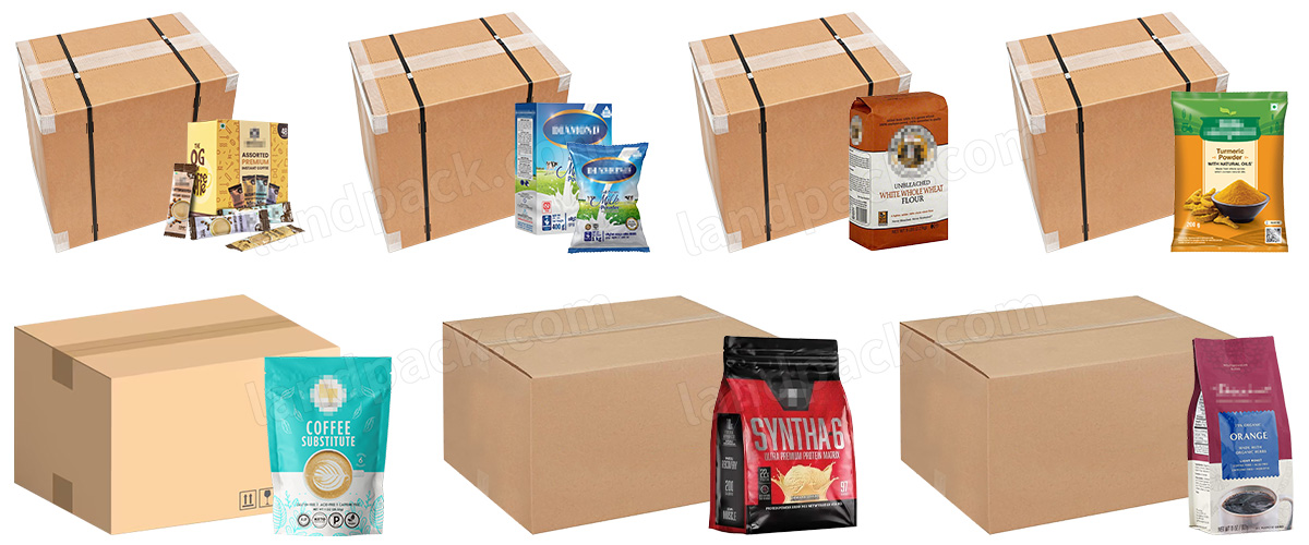 Automated Intelligent Powder Weighing Packaging Cartoning System