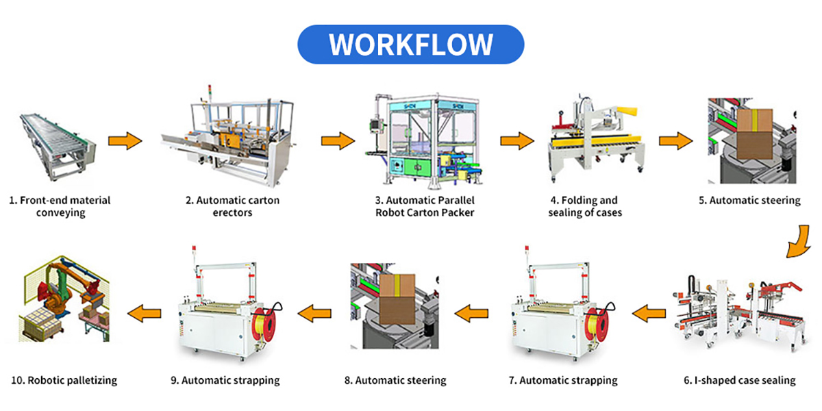 Automated Intelligent Powder Weighing Packaging Cartoning System