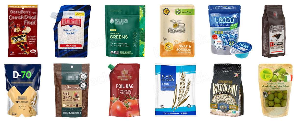 Automatic Rotary Doypack Machine Premade Pouch Filling and Sealing Machine