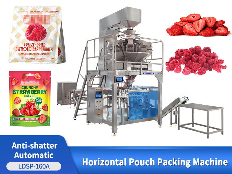 Autoamtic Dry Fruit Packing Machine Horizontal Pouch Sealing Machine