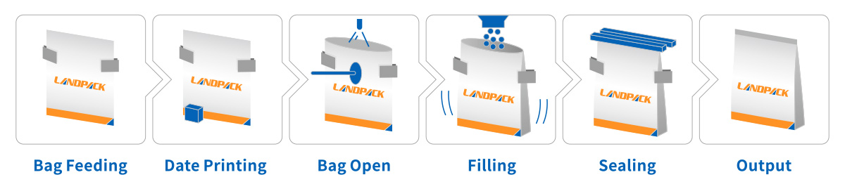 Autoamtic Dry Fruit Packing Machine Horizontal Pouch Sealing Machine