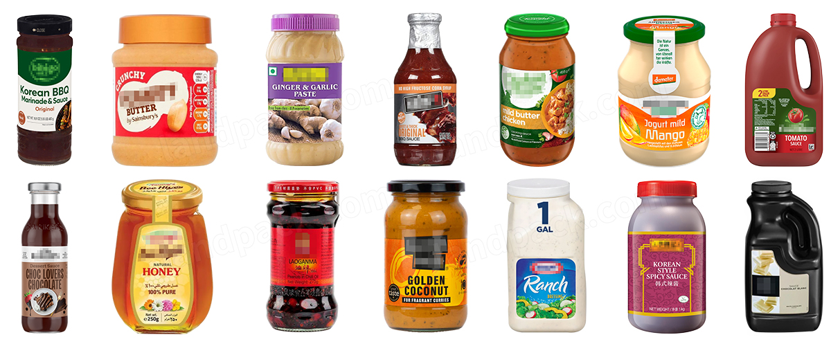 Automatic Sauce Filling Machine Jam Ketchup Filling Capping Machine Line