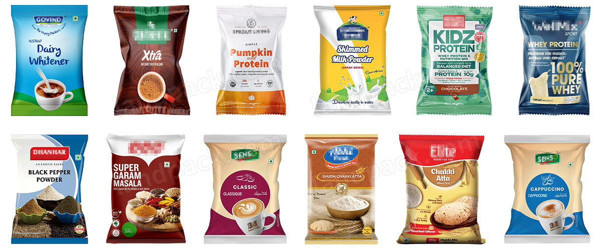 Automatic Protein Powder Packing Machine 100g-5kg Vertical Packaging Machine