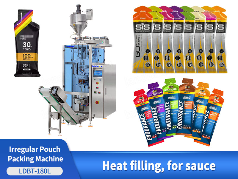 Paste Sachet Packing Machine Single Lane Shaped Pouch Packaging Machine